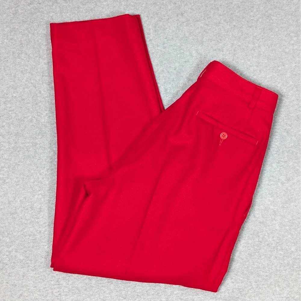Vintage Michael Kors Compagnia Pants Womens Size 4 Pleated Tapered Made in Italy